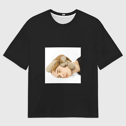 Мужская футболка оверсайз SLAVA MARLOV - Тузик / 3D-принт – фото 1