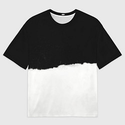 Футболка оверсайз мужская Оторванный лист бумаги, цвет: 3D-принт