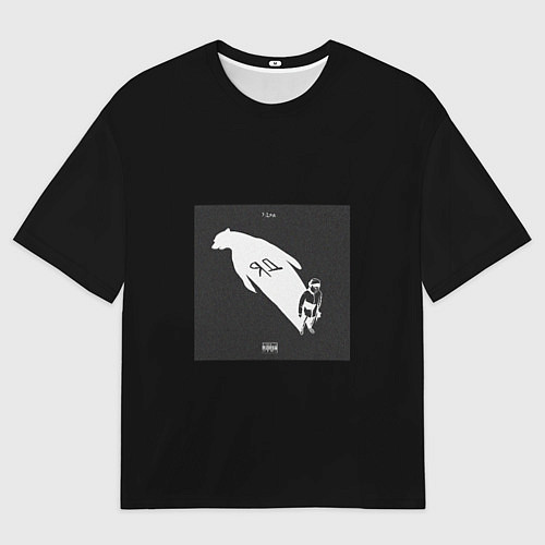 Мужская футболка оверсайз The Limba - Я дома / 3D-принт – фото 1