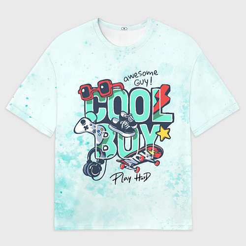 Мужская футболка оверсайз Игровая-спортивная периферия / 3D-принт – фото 1