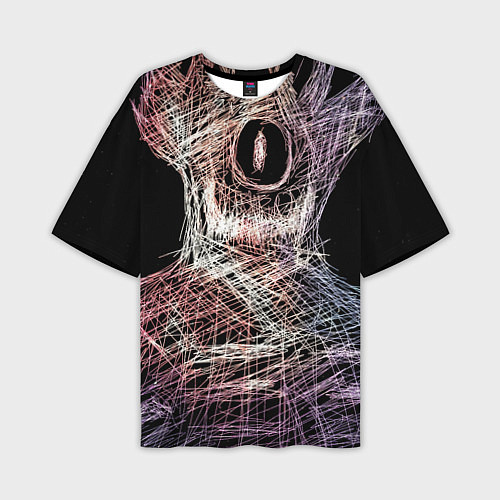 Мужская футболка оверсайз Бог Вселенной / 3D-принт – фото 1