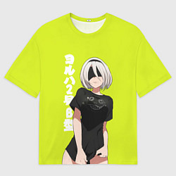 Мужская футболка оверсайз YoRHa 2-gou B-gata