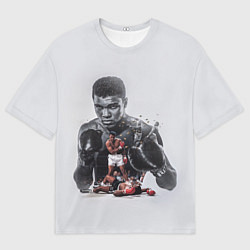 Мужская футболка оверсайз The greatest - Muhammad Ali