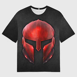 Мужская футболка оверсайз Red Gladiator