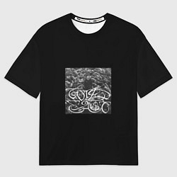 Мужская футболка оверсайз Saluki - wild east