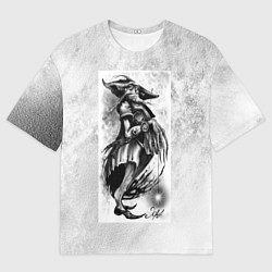 Мужская футболка оверсайз Древлок