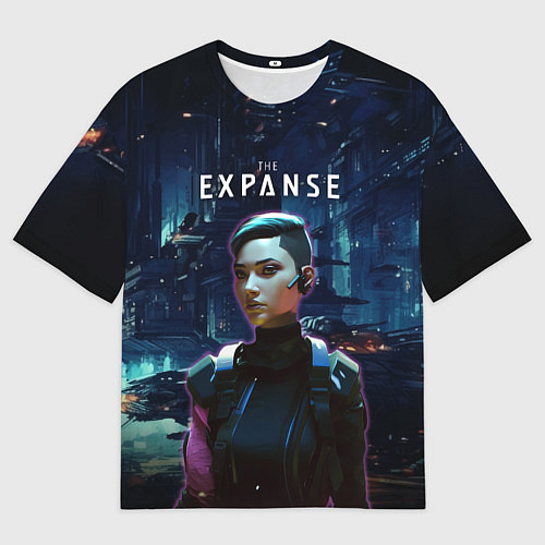 Мужская футболка оверсайз The expanse - a telltale series / 3D-принт – фото 1