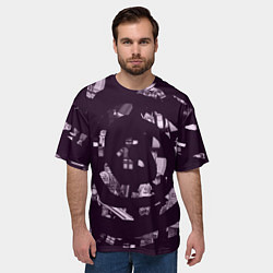 Футболка оверсайз мужская Roblox персонажи, цвет: 3D-принт — фото 2