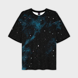 Мужская футболка оверсайз Мрачная галактика