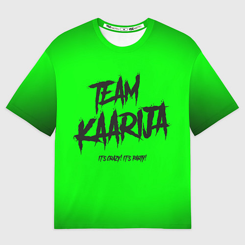 Мужская футболка оверсайз Team Kaarija: Eurovision 2023 Finland / 3D-принт – фото 1