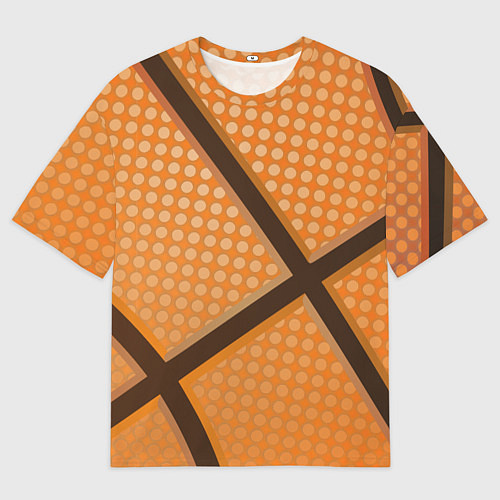Мужская футболка оверсайз Basket ball style / 3D-принт – фото 1