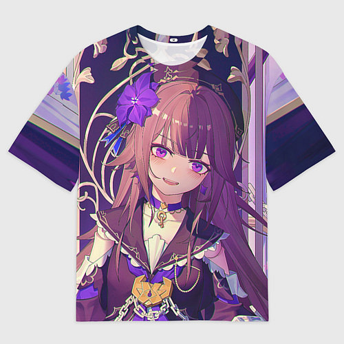 Мужская футболка оверсайз Хонкай Стар Рейл: Герта / 3D-принт – фото 1