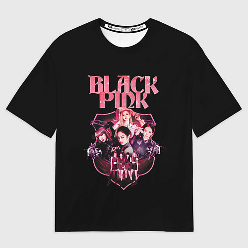 Мужская футболка оверсайз Blackpink k-pop, Блэкпинк / 3D-принт – фото 1