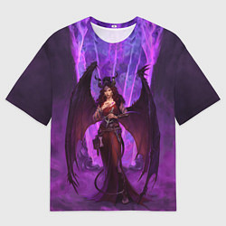 Мужская футболка оверсайз Pathfinder demon