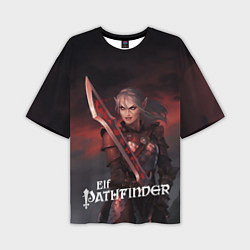 Мужская футболка оверсайз Pathfinder elf