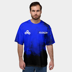 Футболка оверсайз мужская Форма Cloud9, цвет: 3D-принт — фото 2