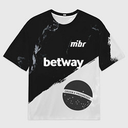 Мужская футболка оверсайз Форма MIBR