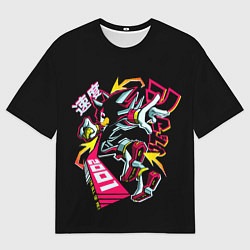 Мужская футболка оверсайз Шэдоу - Sonic