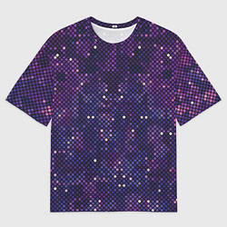 Футболка оверсайз мужская Disco space, цвет: 3D-принт