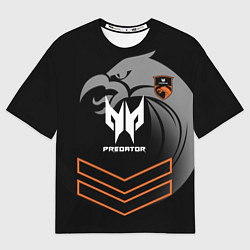 Футболка оверсайз мужская Форма TNC Predator, цвет: 3D-принт