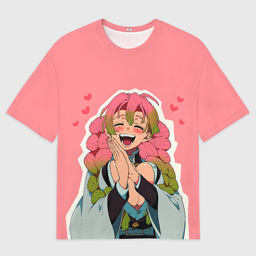 Мужская футболка оверсайз Мицури Канроджи - Клинок демонов / 3D-принт – фото 1