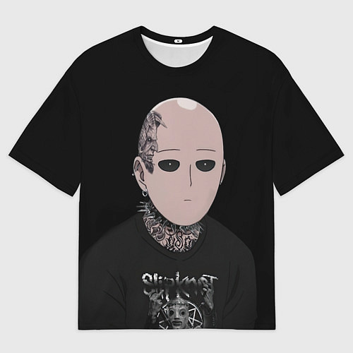 Мужская футболка оверсайз Saitama - Slipknot / 3D-принт – фото 1
