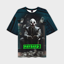 Мужская футболка оверсайз Payday 3 game