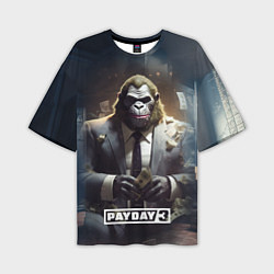 Мужская футболка оверсайз Gorilla Payday 3