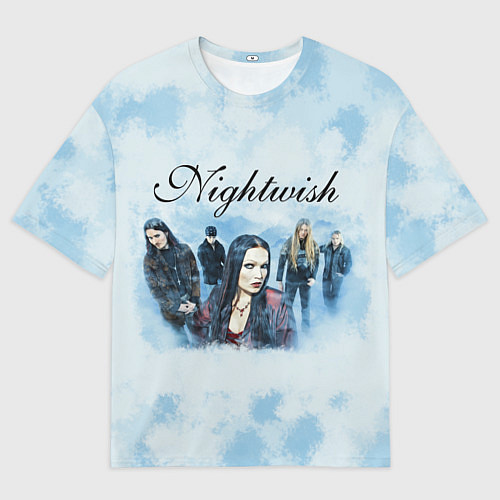 Мужская футболка оверсайз Nightwish band / 3D-принт – фото 1