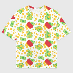 Мужская футболка оверсайз Cash