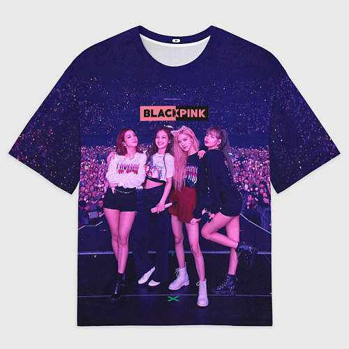 Мужская футболка оверсайз Blackpink concert / 3D-принт – фото 1