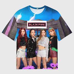 Мужская футболка оверсайз Kpop Blackpink
