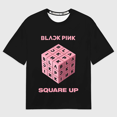Мужская футболка оверсайз Blackpink Square up / 3D-принт – фото 1