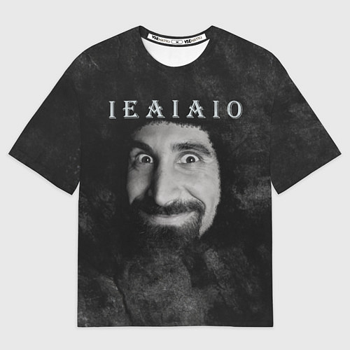 Мужская футболка оверсайз System of a Down i e a i a i o / 3D-принт – фото 1