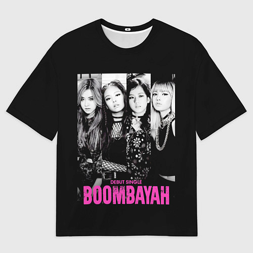 Мужская футболка оверсайз Blackpink Boombayah / 3D-принт – фото 1