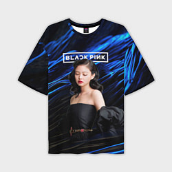 Мужская футболка оверсайз BlackPink Jennie