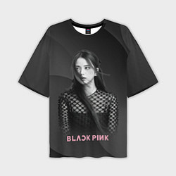 Мужская футболка оверсайз Jisoo black