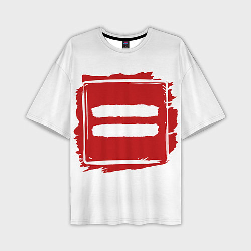 Мужская футболка оверсайз Ed Sheeran Equals / 3D-принт – фото 1