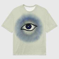 Мужская футболка оверсайз Мой глаз