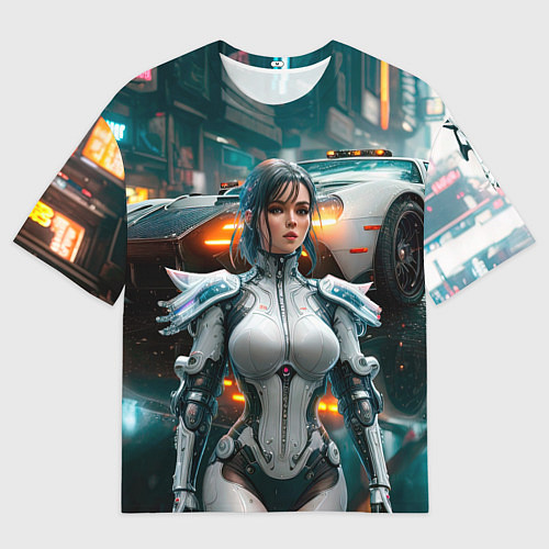 Мужская футболка оверсайз Охотница за головами / 3D-принт – фото 1