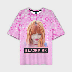 Мужская футболка оверсайз Blackpink Lisa