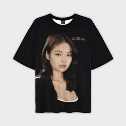 Мужская футболка оверсайз Blackpink Jennie sportswoman