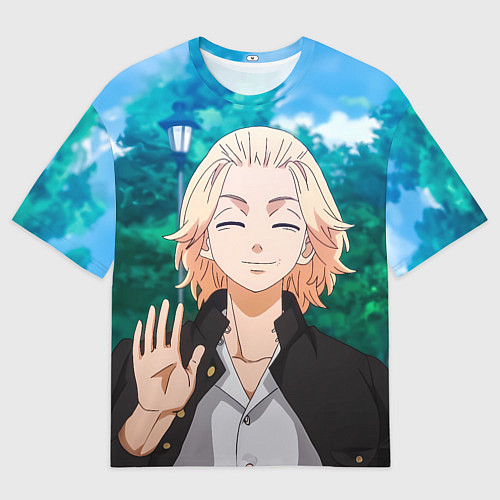 Мужская футболка оверсайз Manjirou Sano / 3D-принт – фото 1