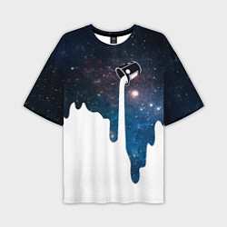 Мужская футболка оверсайз Млечный Путь - Milky Way