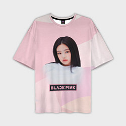 Мужская футболка оверсайз Jennie Kim Blackpink