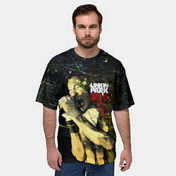 Футболка оверсайз мужская Linkin Park Given Up, цвет: 3D-принт — фото 2