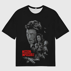 Мужская футболка оверсайз Миссия невыполнима Смертельная расплата