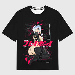 Футболка оверсайз мужская Nier automata waifu, цвет: 3D-принт