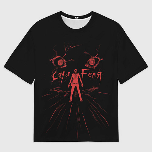 Мужская футболка оверсайз Cry of Fear - Character Simon / 3D-принт – фото 1
