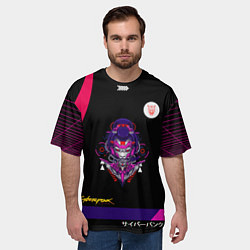 Футболка оверсайз мужская Cybergirl 2077, цвет: 3D-принт — фото 2